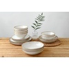image:imagefamiware Large Pasta Bowls Set of 4 Ocean Round 85 Pasta Serving Bowl Large Dinner Bowls Kitchen Bowl Set Microwave and Dishwasher Safe Scratch Resistant Cappuccino WhiteCappuccino White