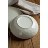 image:imagefamiware Large Pasta Bowls Set of 4 Ocean Round 85 Pasta Serving Bowl Large Dinner Bowls Kitchen Bowl Set Microwave and Dishwasher Safe Scratch Resistant Cappuccino WhiteVanilla White