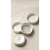 image:imagefamiware Star Soy Sauce Dish Ceramic Dipping Bowls Set of 6 4 oz Individual Dip Sauce CupsBowlsDishesPlates Small Serving Bowl for Side Dishes Dessert Ice Cream Condiments Sushi  Deep ForestCappuccino White