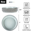 image:imagefamiware Star Soy Sauce Dish Ceramic Dipping Bowls Set of 6 4 oz Individual Dip Sauce CupsBowlsDishesPlates Small Serving Bowl for Side Dishes Dessert Ice Cream Condiments Sushi  Deep ForestSmoky Blue