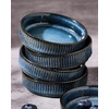 image:imagefamiware Star Soy Sauce Dish Ceramic Dipping Bowls Set of 6 4 oz Individual Dip Sauce CupsBowlsDishesPlates Small Serving Bowl for Side Dishes Dessert Ice Cream Condiments Sushi  Deep ForestNebulas Blue